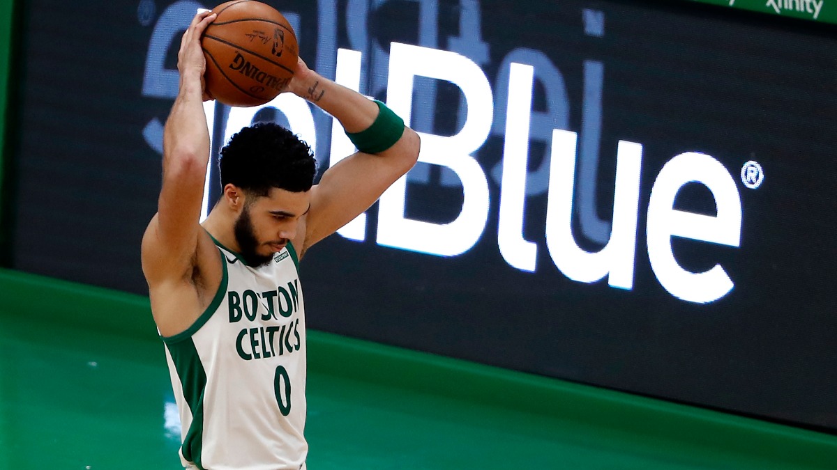 Boston Celtics forward Jayson Tatum