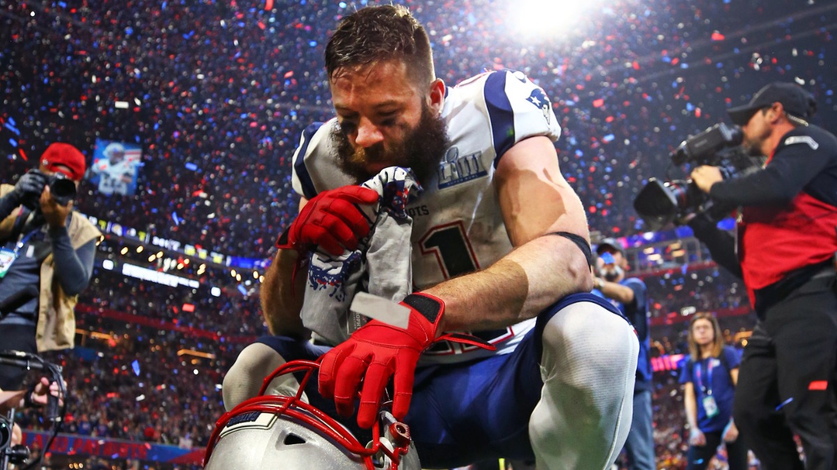 New England Patriots wide receiver Julian Edelman