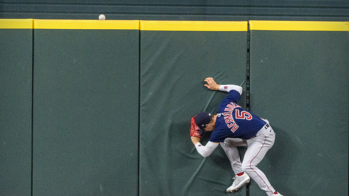 Boston Red Sox center fielder Enrique Hernandez