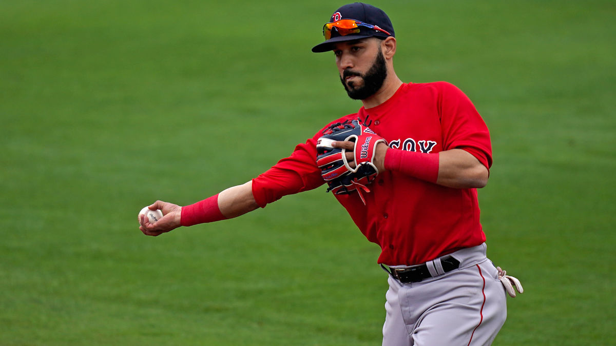 Boston Red Sox player Marwin Gonzalez