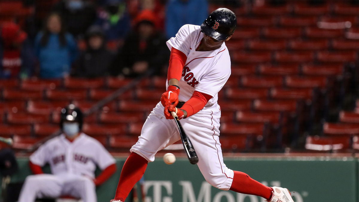 Boston Red Sox third baseman Rafael Devers