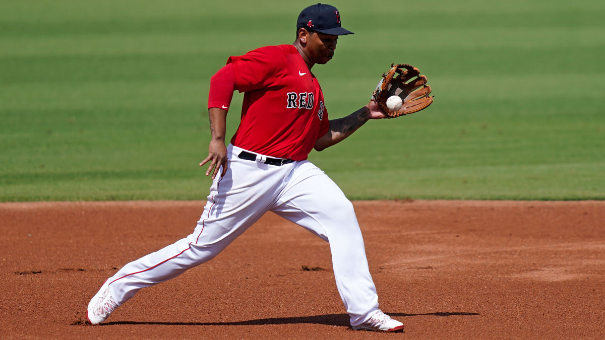Boston Red Sox third baseman Rafael Devers