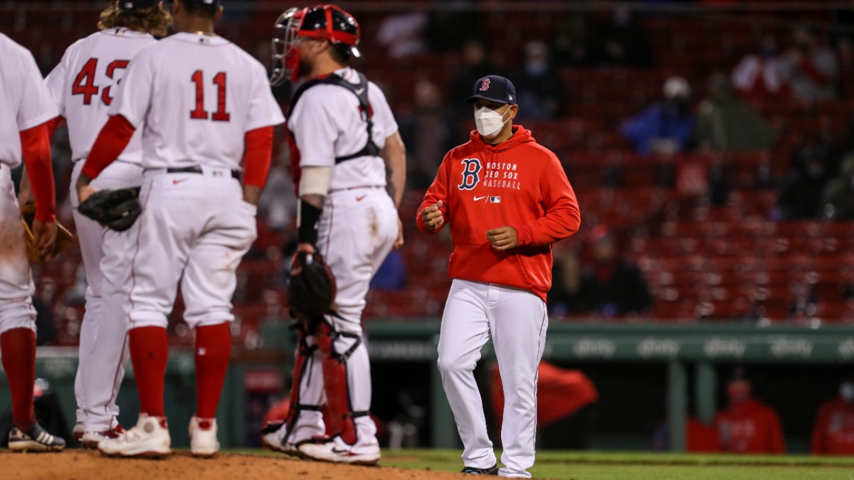 Boston Red Sox manager Alex Cora