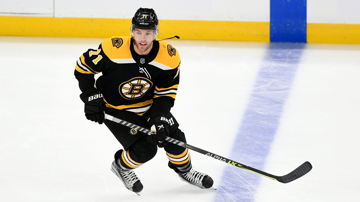 Boston Bruins left wing Taylor Hall