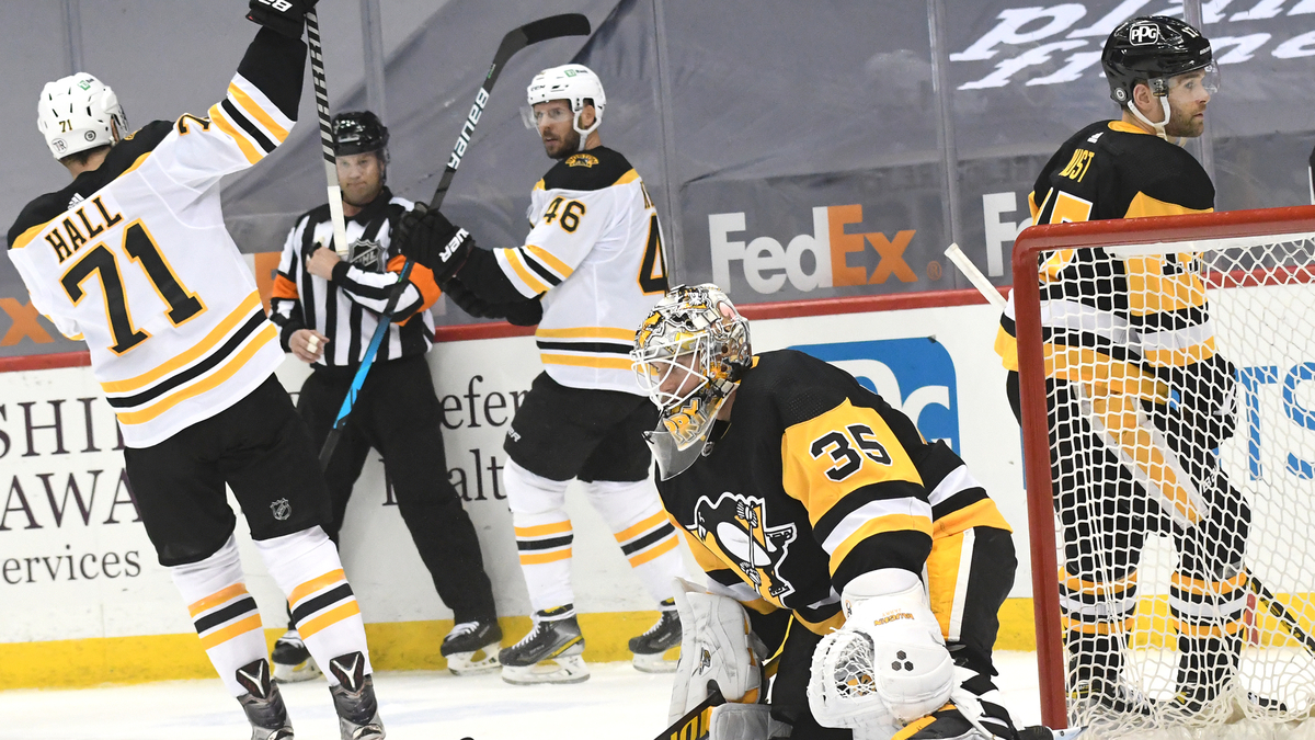 Boston Bruins forward Taylor Hall