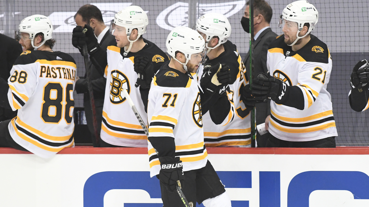 Boston Bruins left wing Taylor Hall