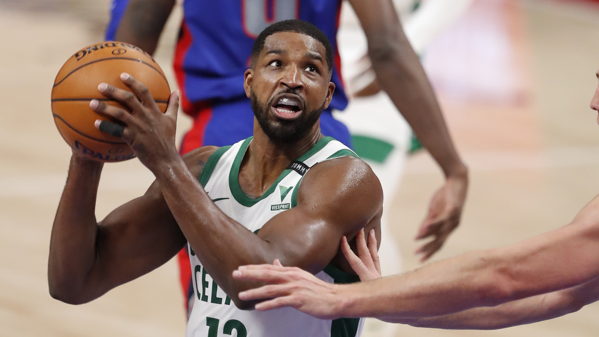 Boston Celtics center Tristan Thompson