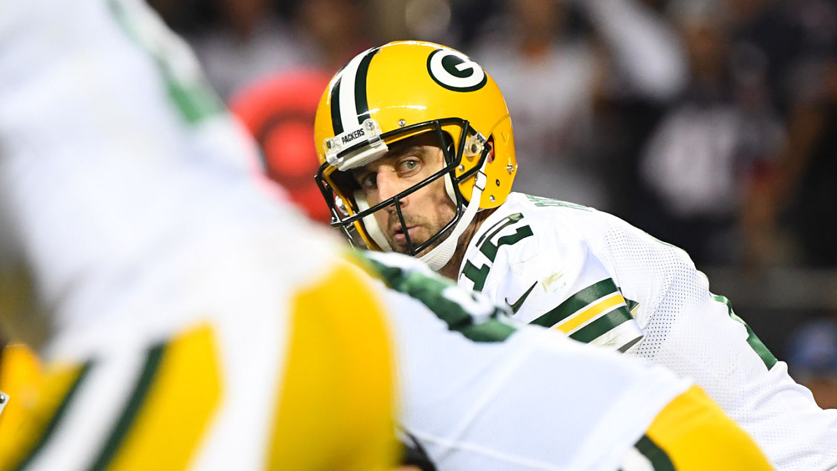 Green Bay Packers quarterback Aaron Rodgers