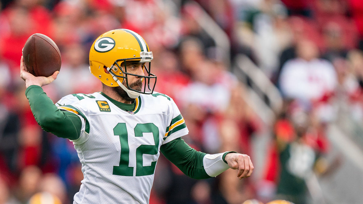 Green Bay Packers quarterback Aaron Rodgers