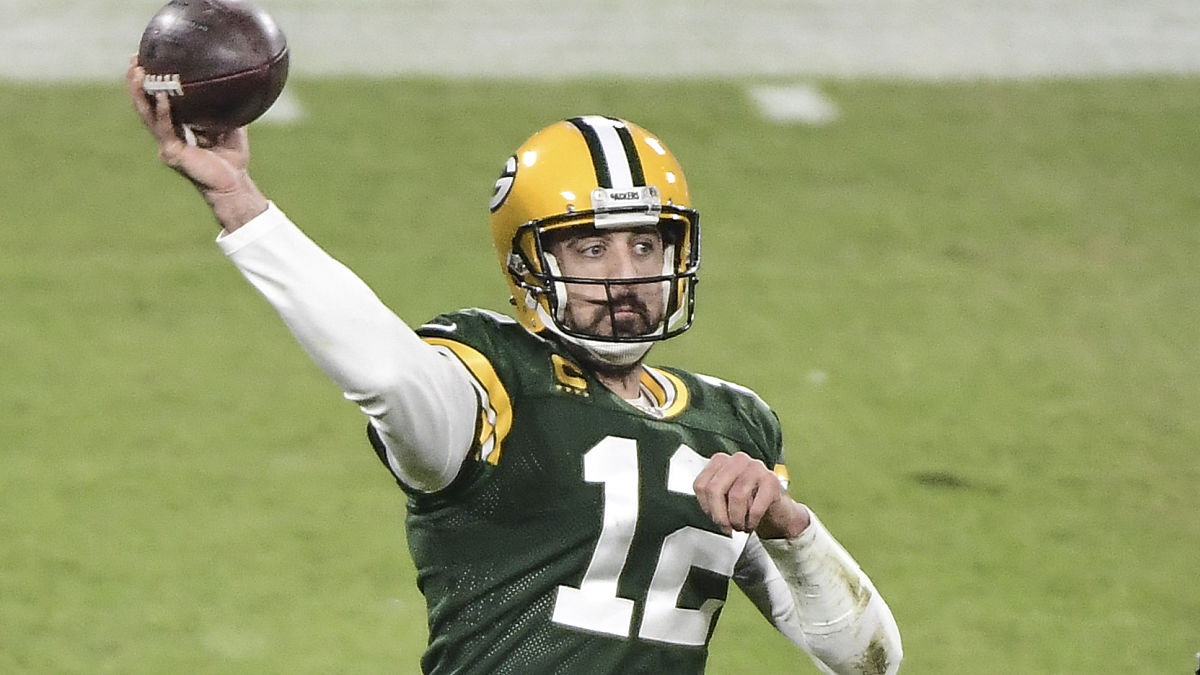 Green Bay Packers quarterback Aaron Rodgers