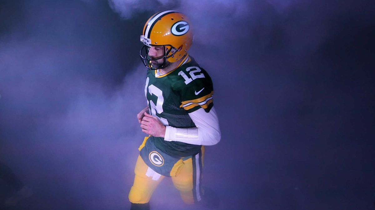 Green Bay Packers quarterback Aaron Rodgers