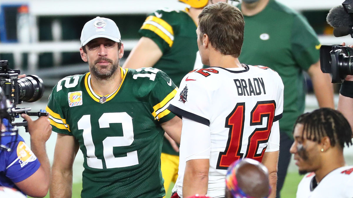 Aaron Rodgers, Tom Brady