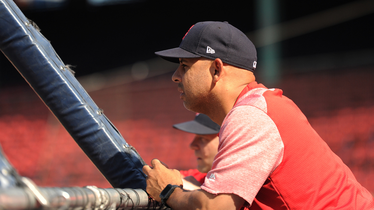 Boston Red Sox Manager Alex Cora