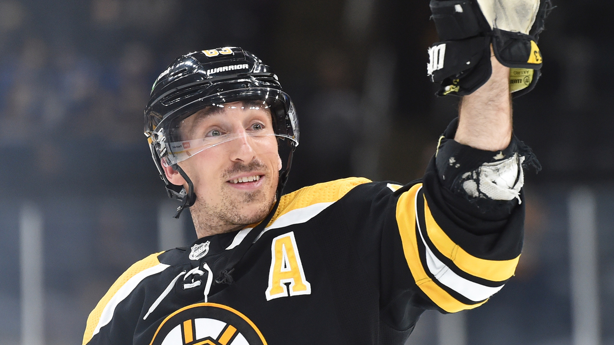 Boston Bruins Forward Brad Marchand