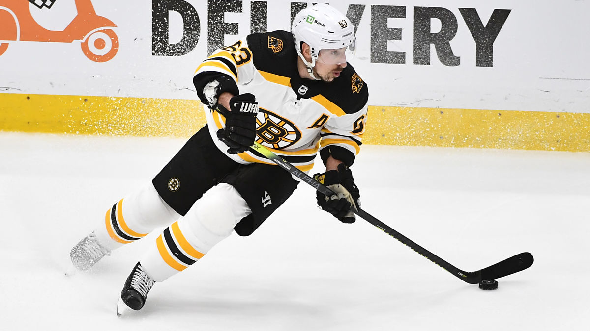 Boston Bruins left wing Brad Marchand