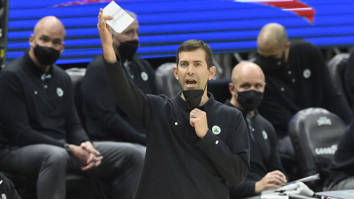 Boston Celtics head coach Brad Stevens