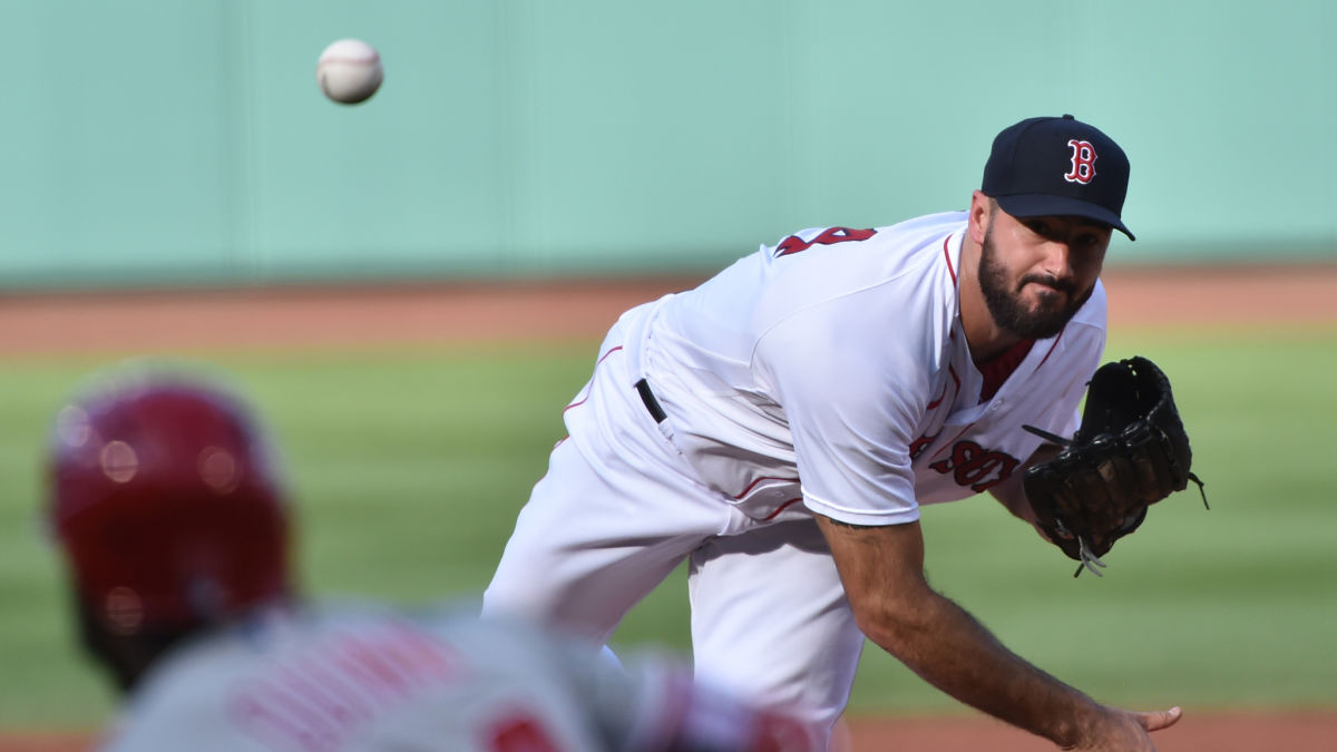 Boston Red Sox pitcher Brandon Workman