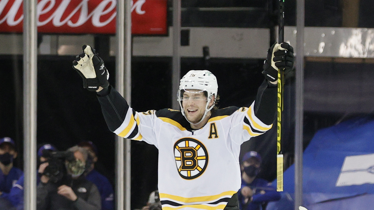 Boston Bruins defenseman Brandon Carlo