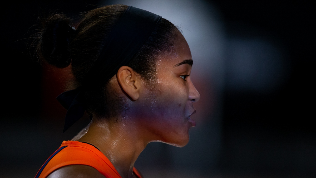 Connecticut Sun center Brionna Jones