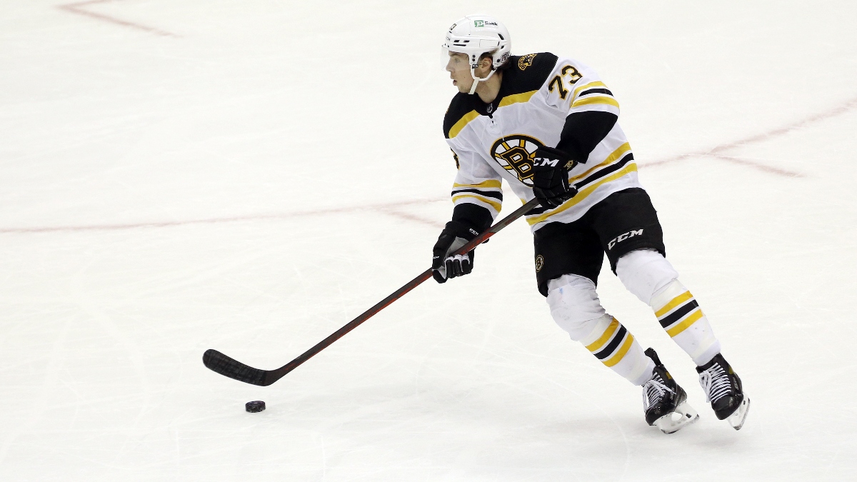 Boston Bruins defenseman Charlie McAvoy
