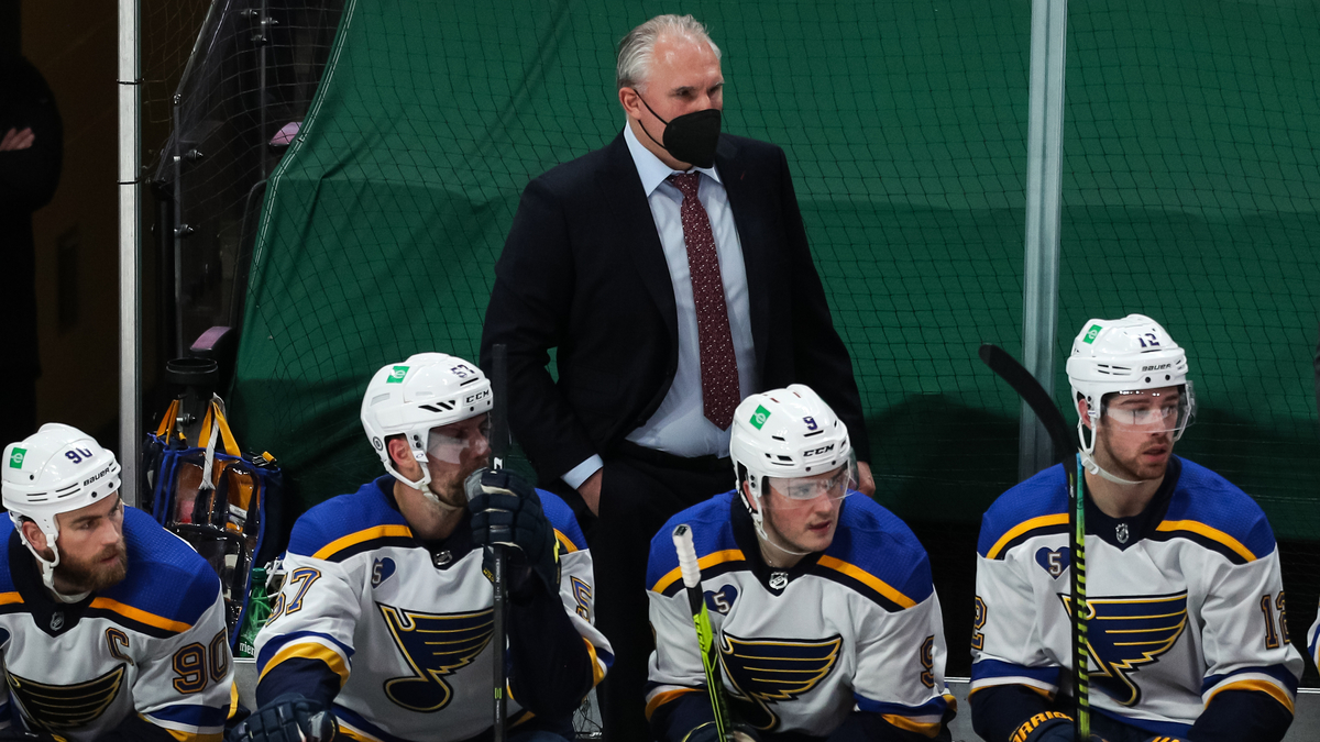 St. Louis Blues head coach Craig Berube