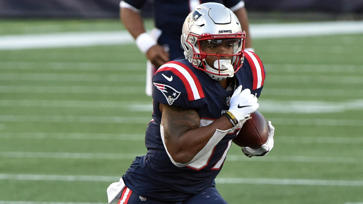 New England Patriots running back Damien Harris