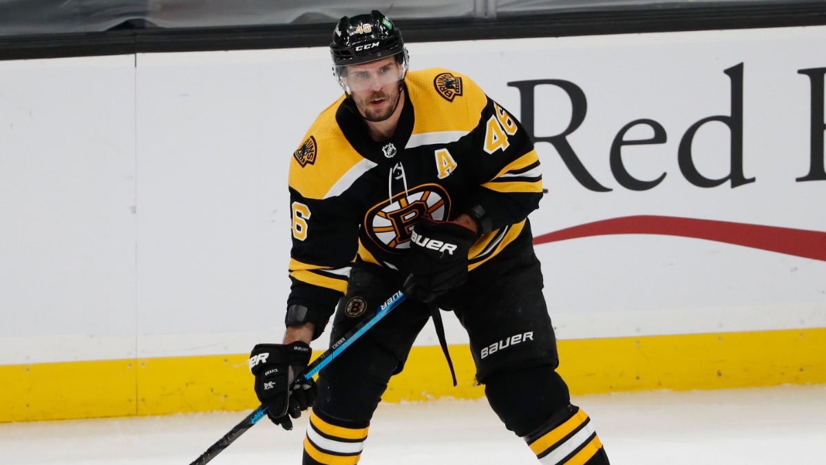 Boston Bruins Center David Krejci