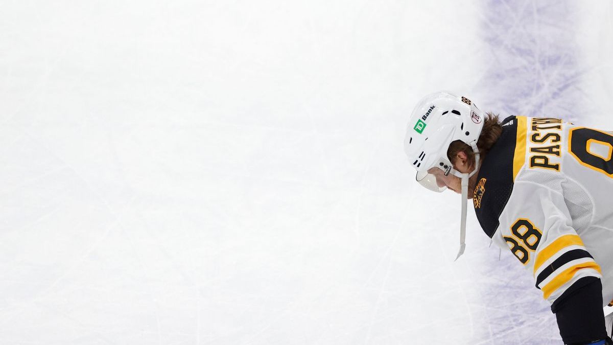 Boston Bruins right wing David Pastrnak