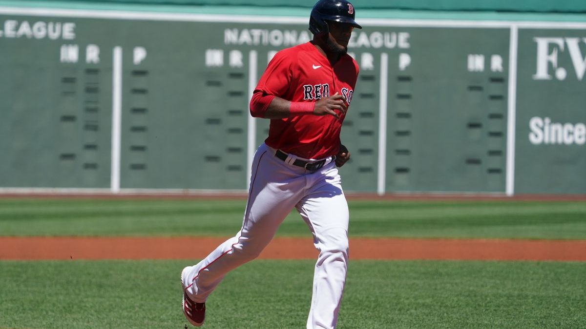 Boston Red Sox outfielder Franchy Cordero