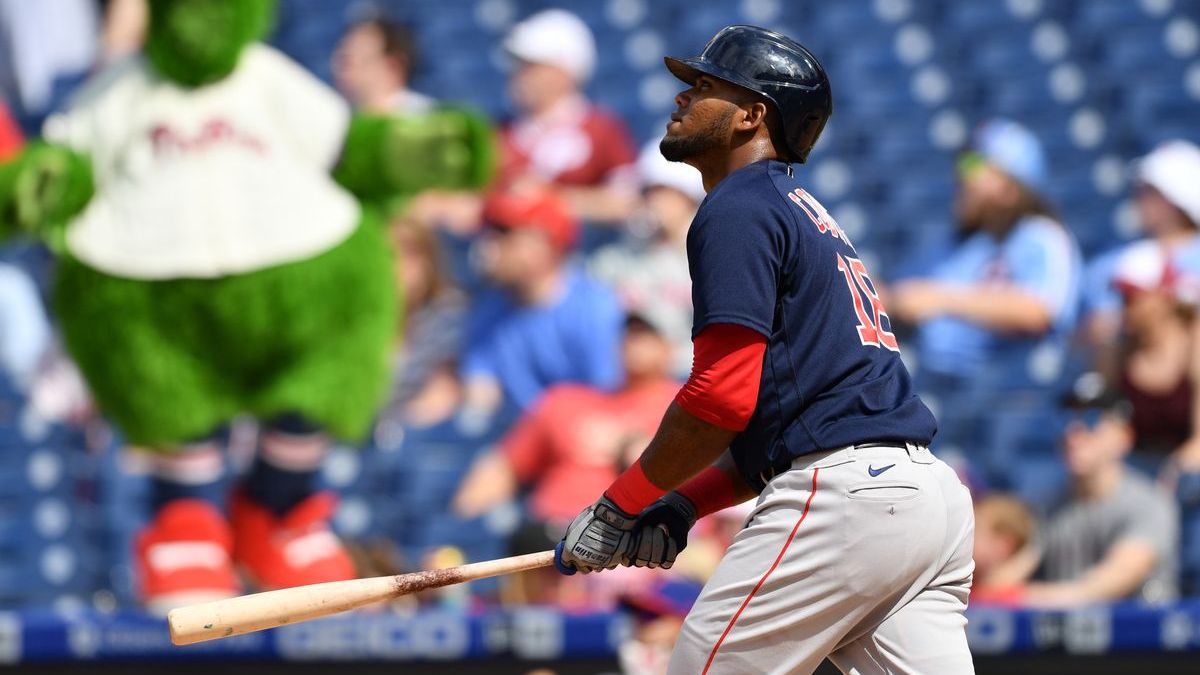 Boston Red Sox outfielder Franchy Cordero