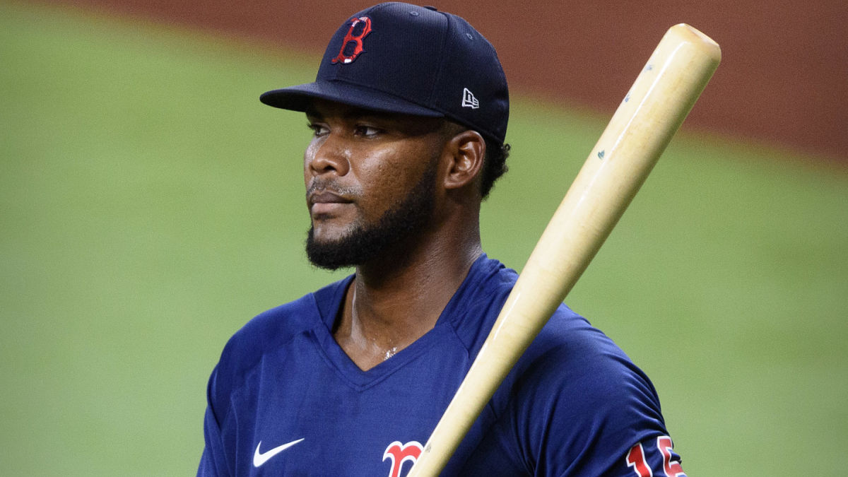 Boston Red Sox outfielder Franchy Cordero