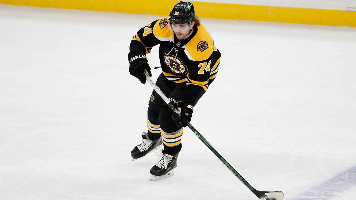 Boston Bruins wing Jake DeBrusk