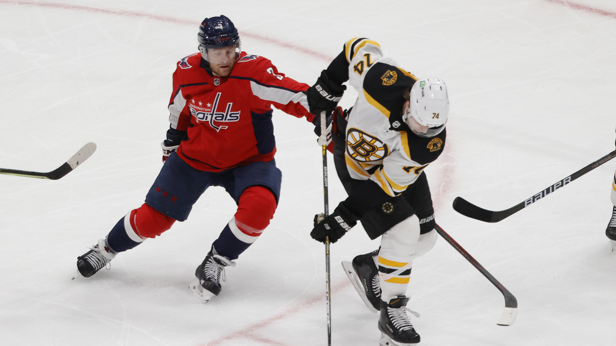 Boston Bruins Forward Jake DeBrusk