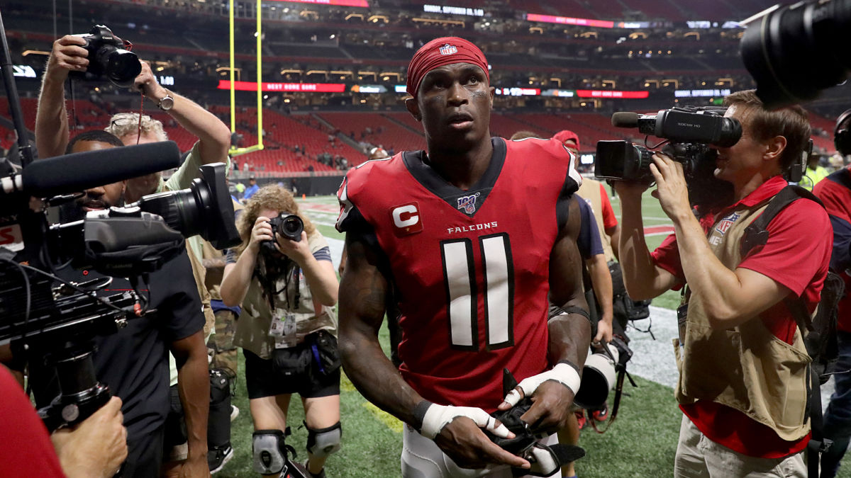 Atlanta Falcons wide receiver Julio Jones