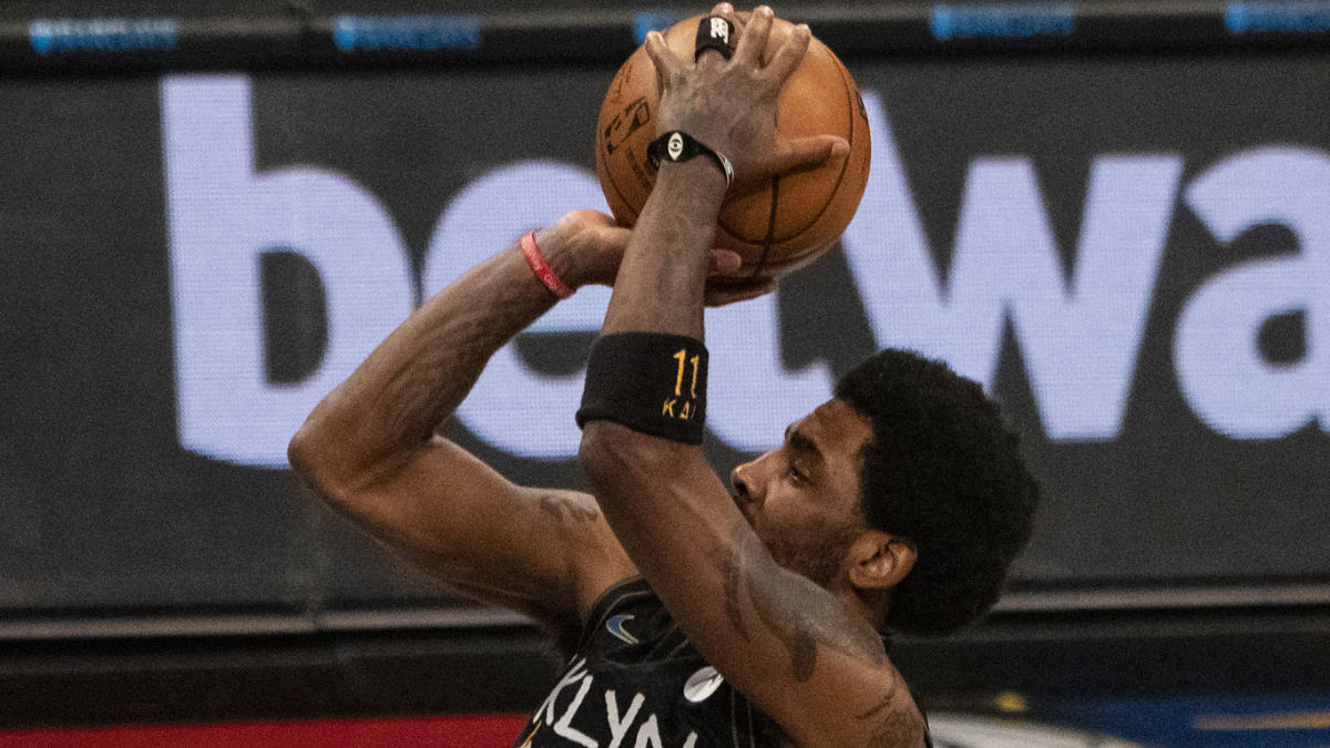 Brooklyn Nets guard Kyrie Irving