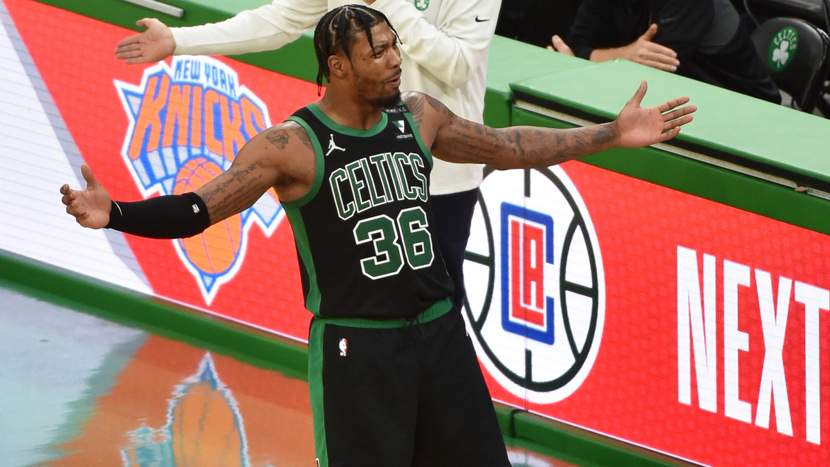 Boston Celtics Guard Marcus Smart