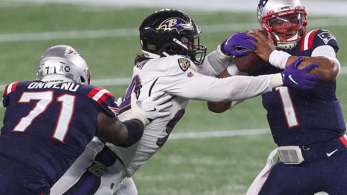 Patriots outside linebacker Matt Judon