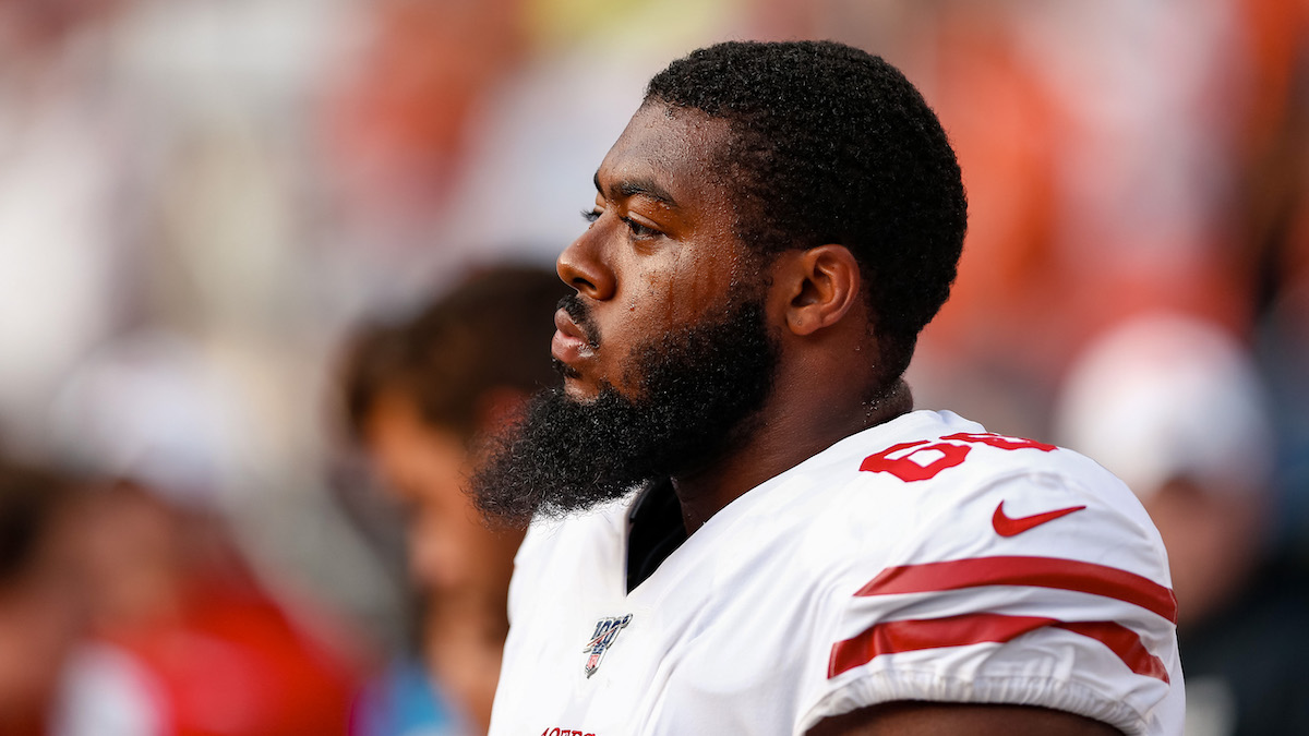 Patriots guard Najee Toran
