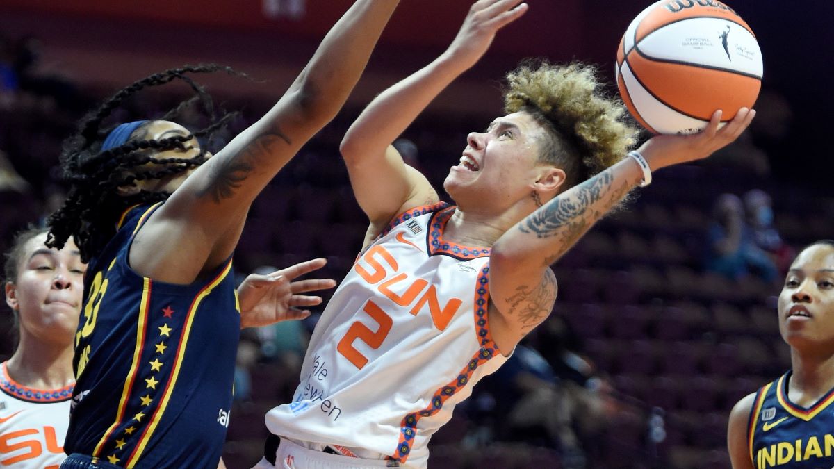CT Sun guard Natisha Hiedeman