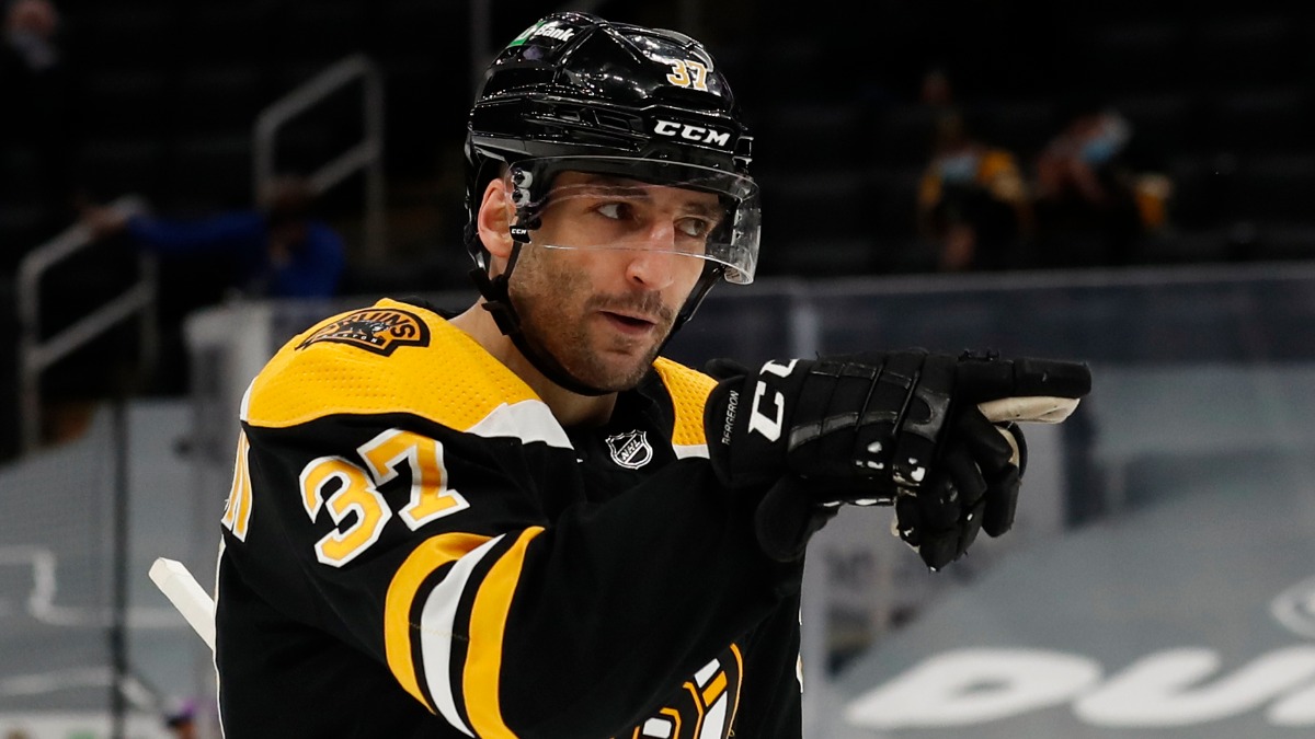 Boston Bruins Center Patrice Bergeron