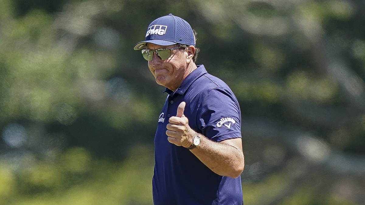 PGA golfer Phil Mickelson