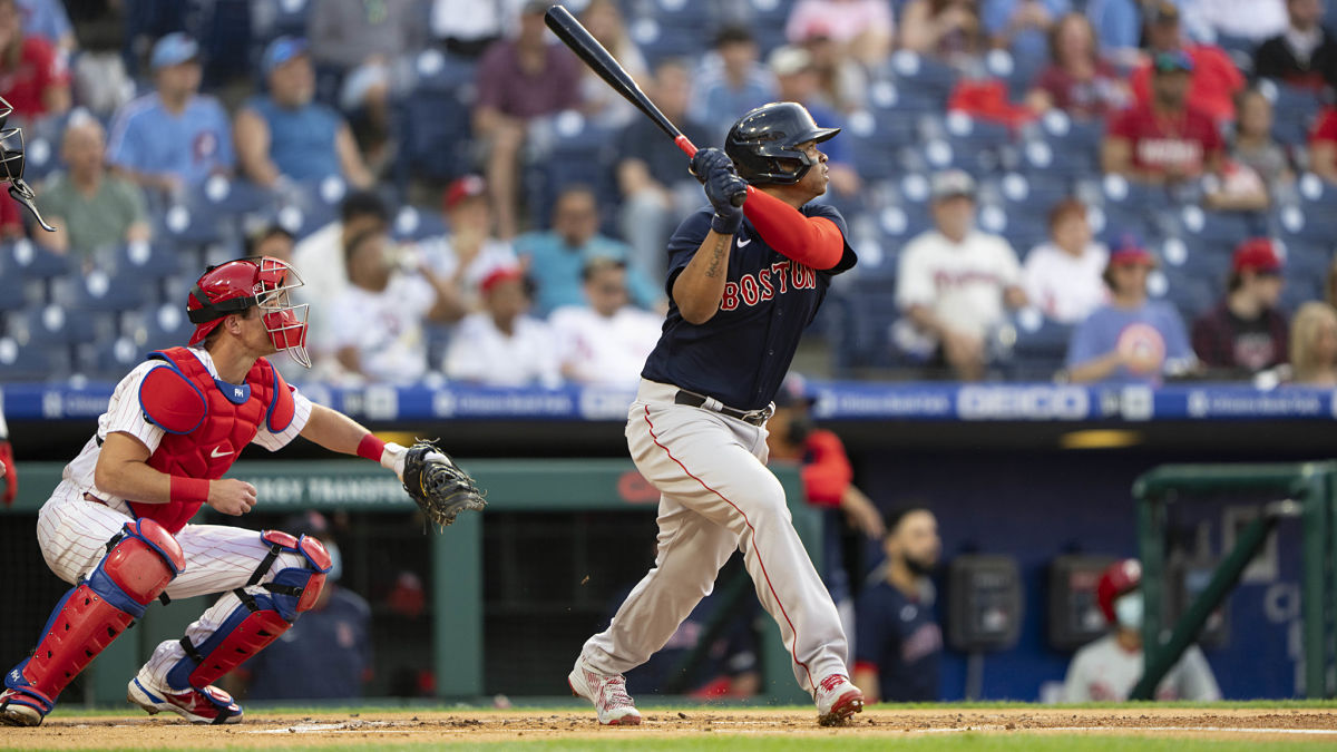 Boston Red Sox third baseman Rafael Devers