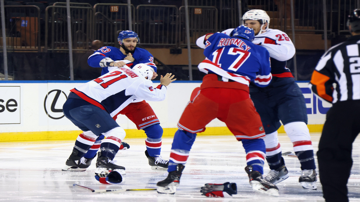 New York Rangers Vs. Washington Capitals
