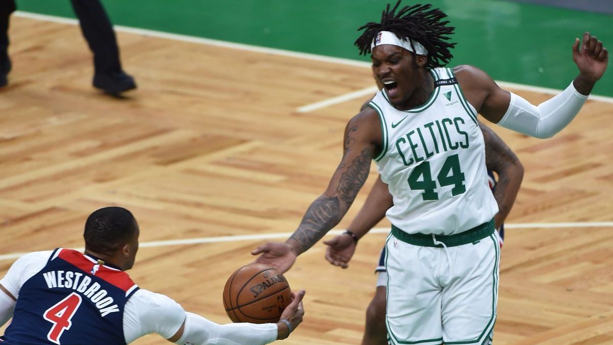 Boston Celtics center Robert Williams