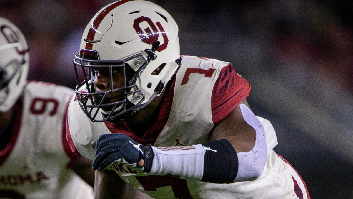 Oklahoma Sooners defensive lineman Ronnie Perkins