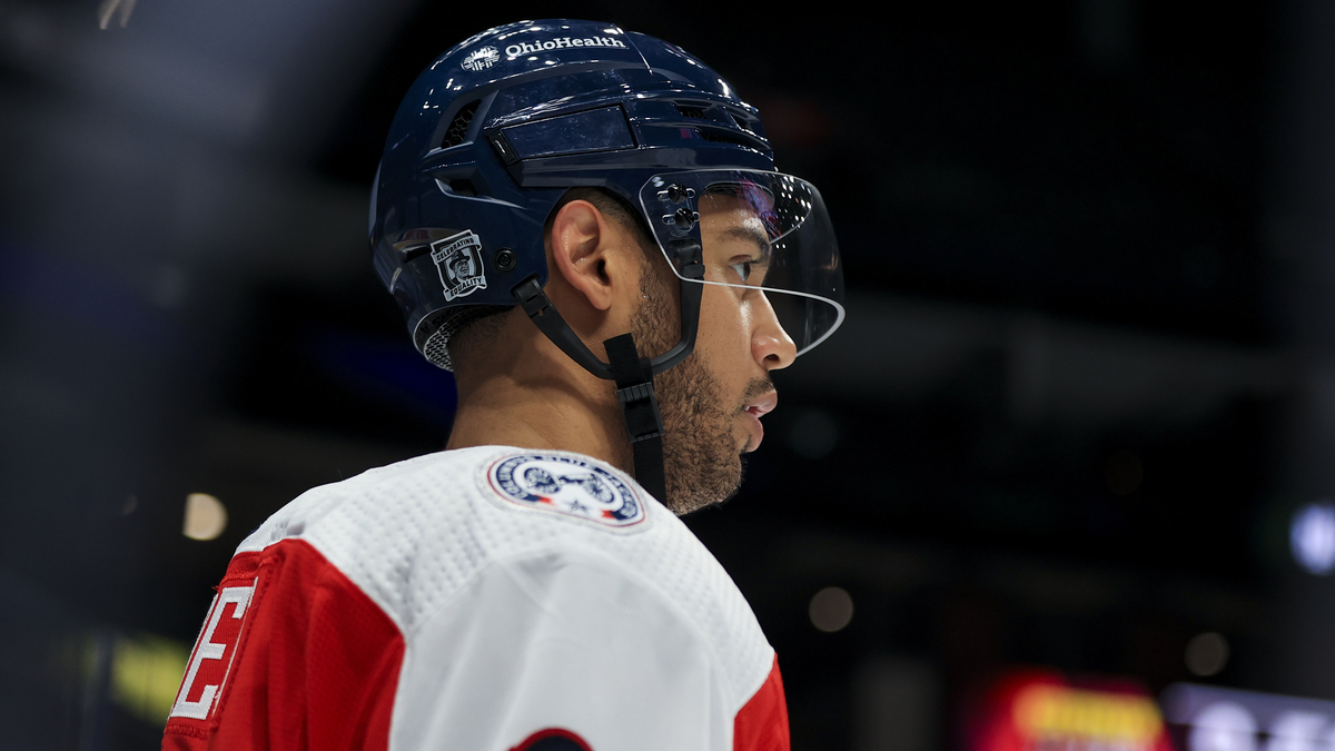 Columbus Blue Jackets defenseman Seth Jones