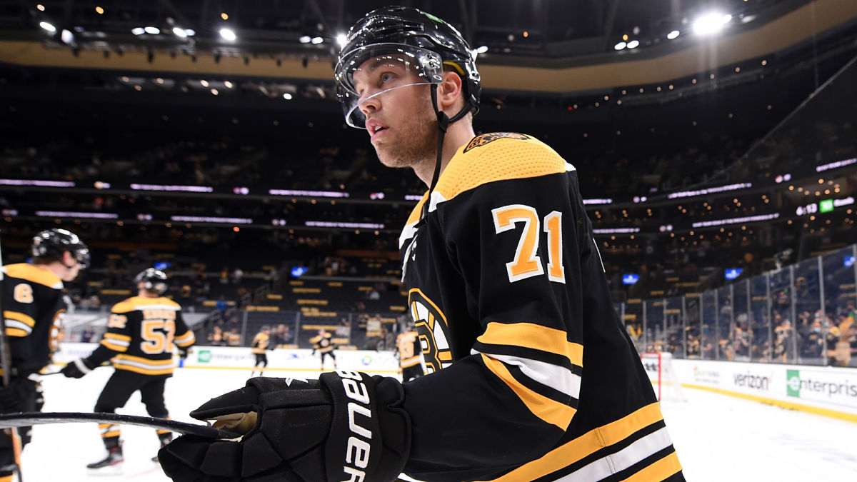 Boston Bruins winger Taylor Hall