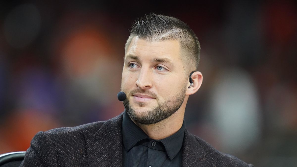 Former NFL quarterback Tim Tebow