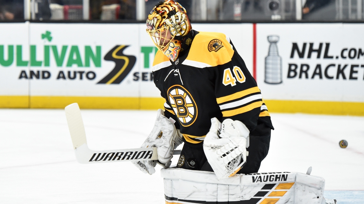 Boston Bruins goaltender Tuukka Rask