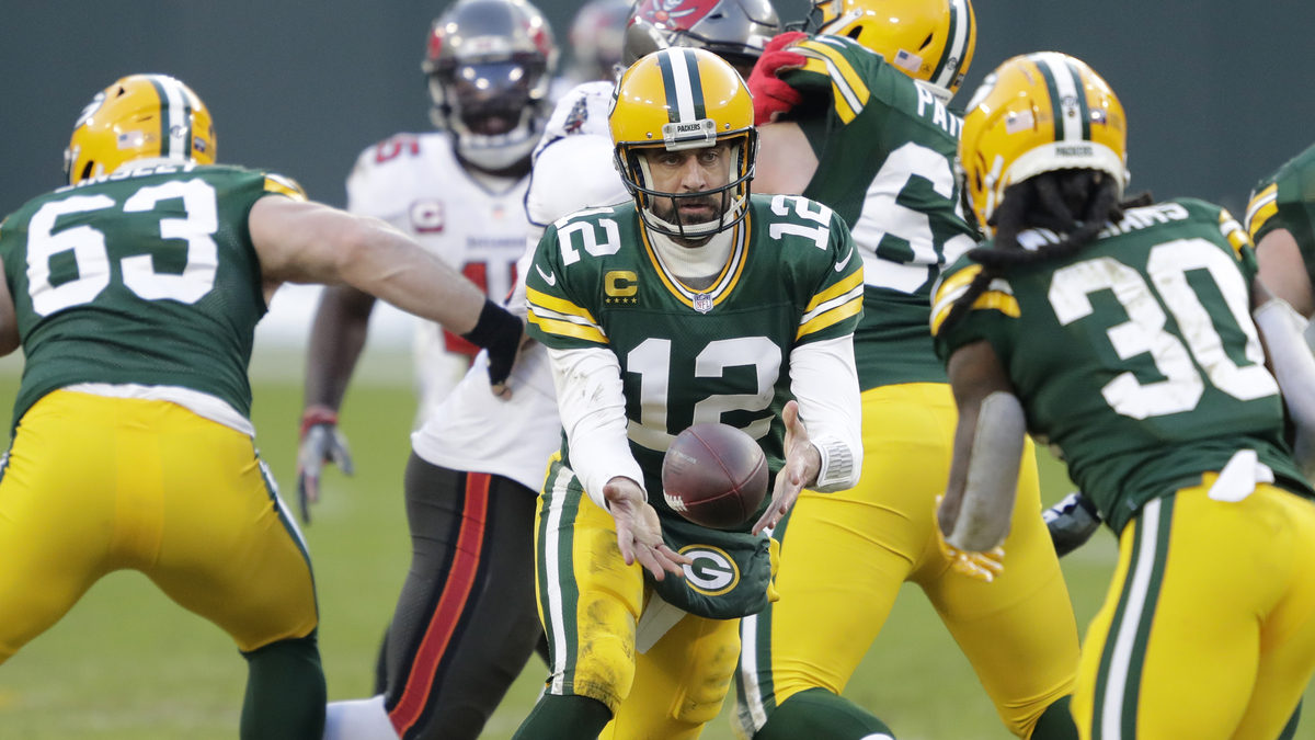 Green Bay Packers quarterback Aaron Rodgers